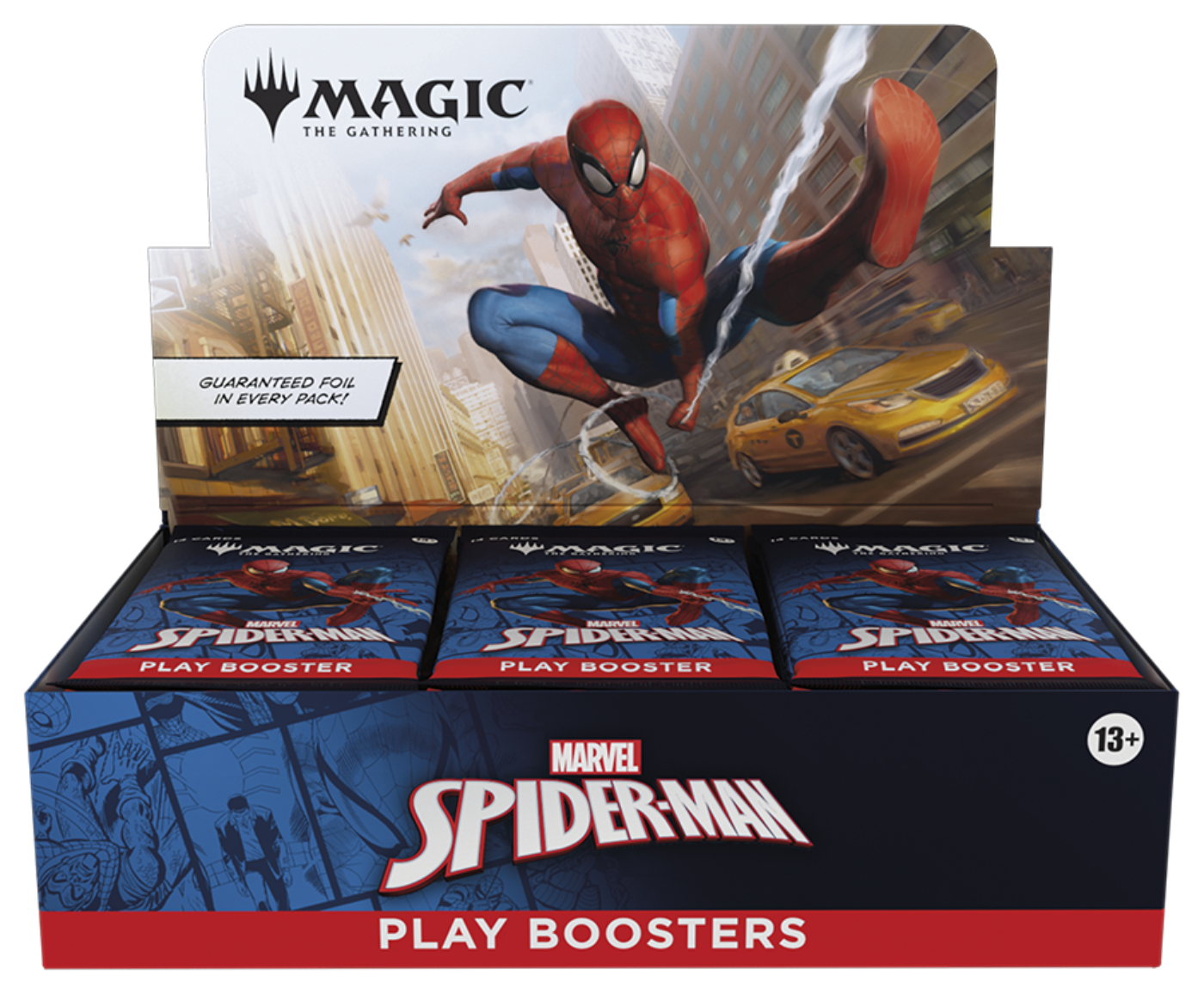 MTG Marvel's Spider-Man - Play Booster Display (30 Packs) MTG Marvel's Spider-Man - Play Booster Display (30 Packs)