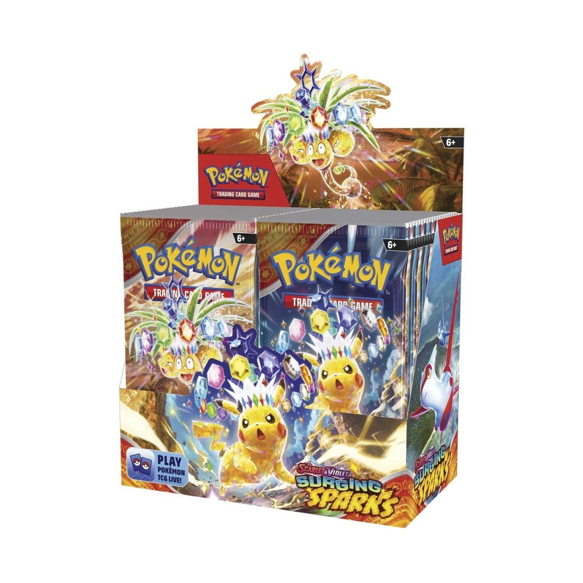 buy pokemon surging sparks booster box display