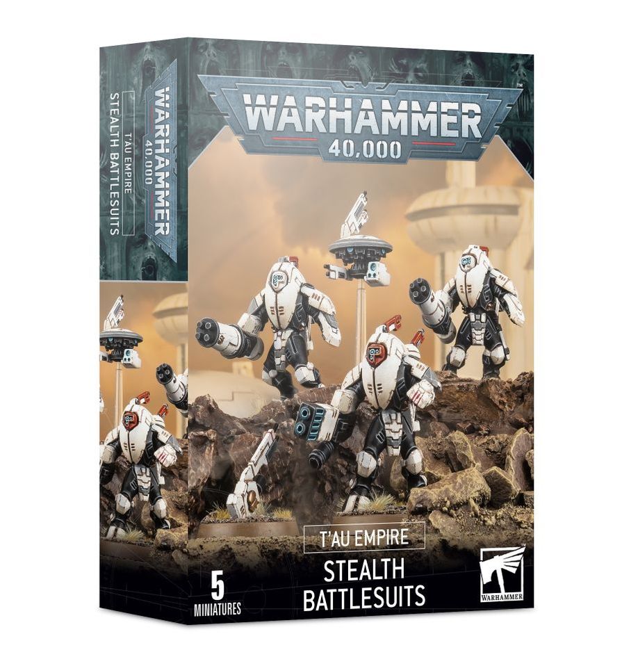 stealth battlesuits tau empire warhammer 40k