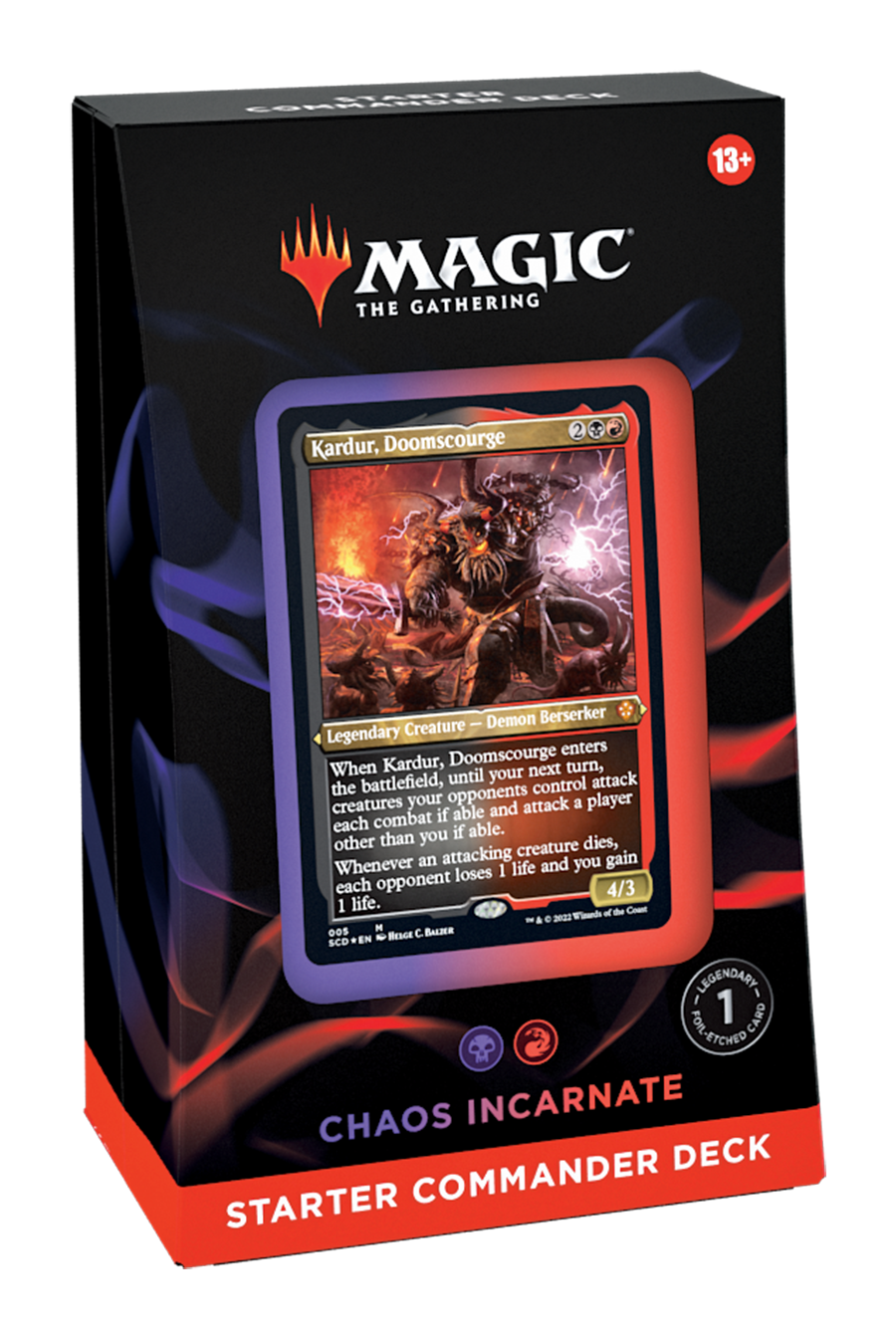 Chaos Incarnate Starter Commander Deck