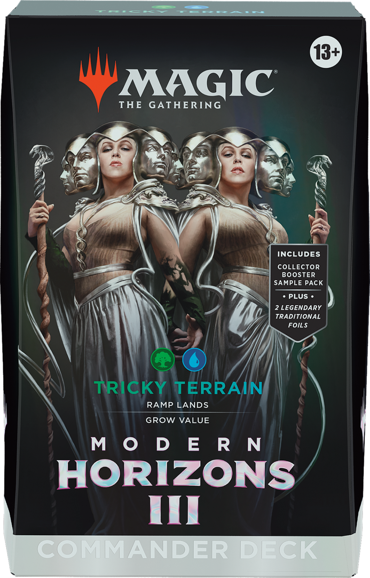Buy Modern Horizons 3 Tricky Terrain Commander Deck