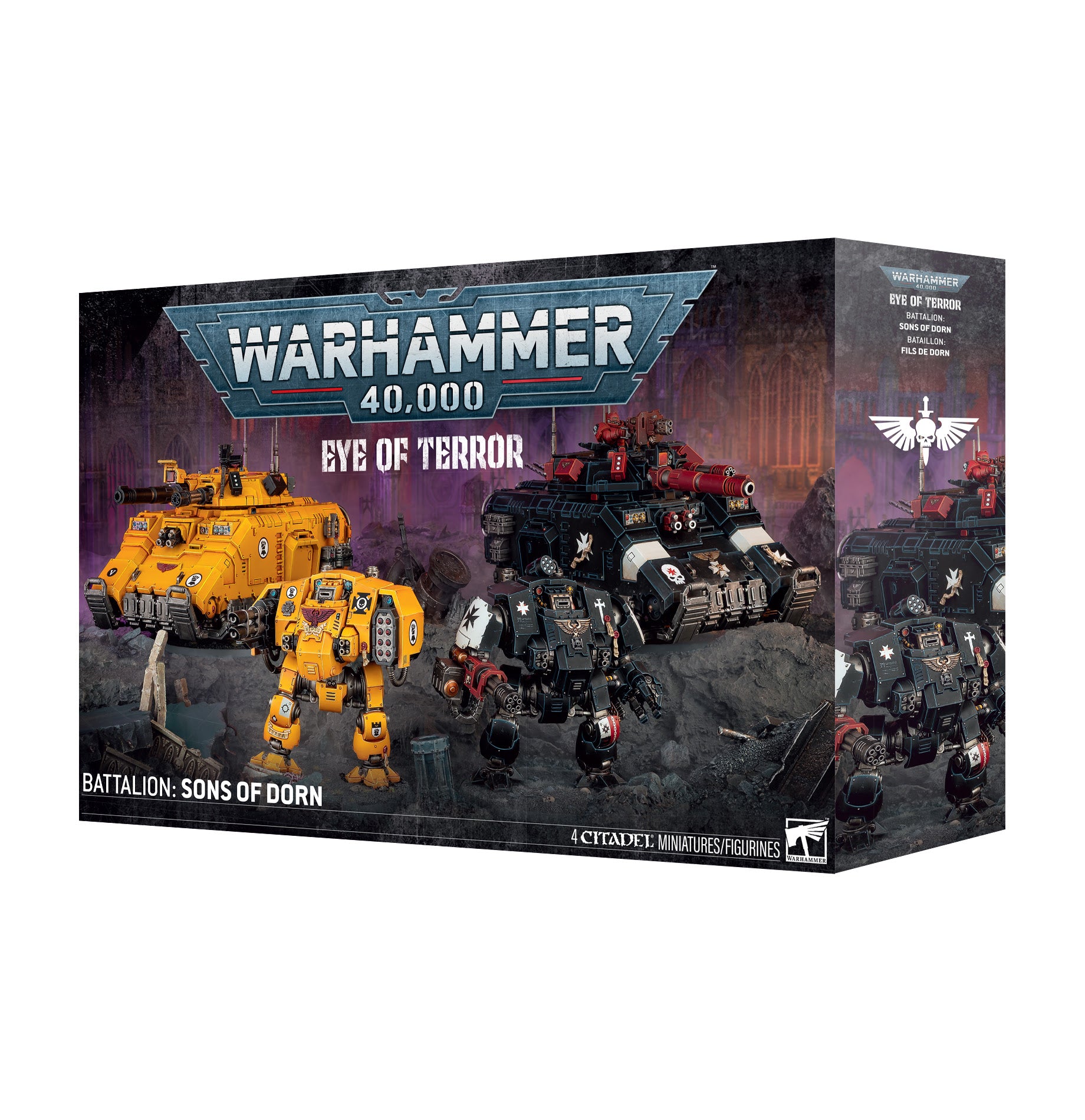 WARHAMMER アイ・オブ・テラー　バタリオン　SONS OF DORN Warhammer 40K Eye of Terror Battalion: Sons of Dorn