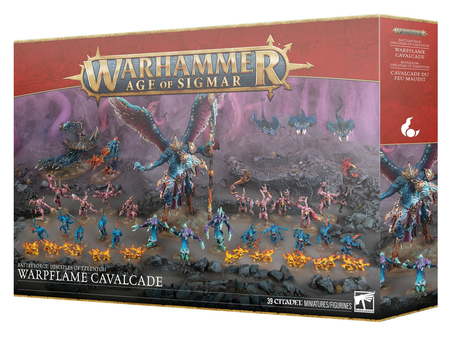 Warhammer AoS Disciples of Tzeentch Warpflame Cavalcade Battleforce