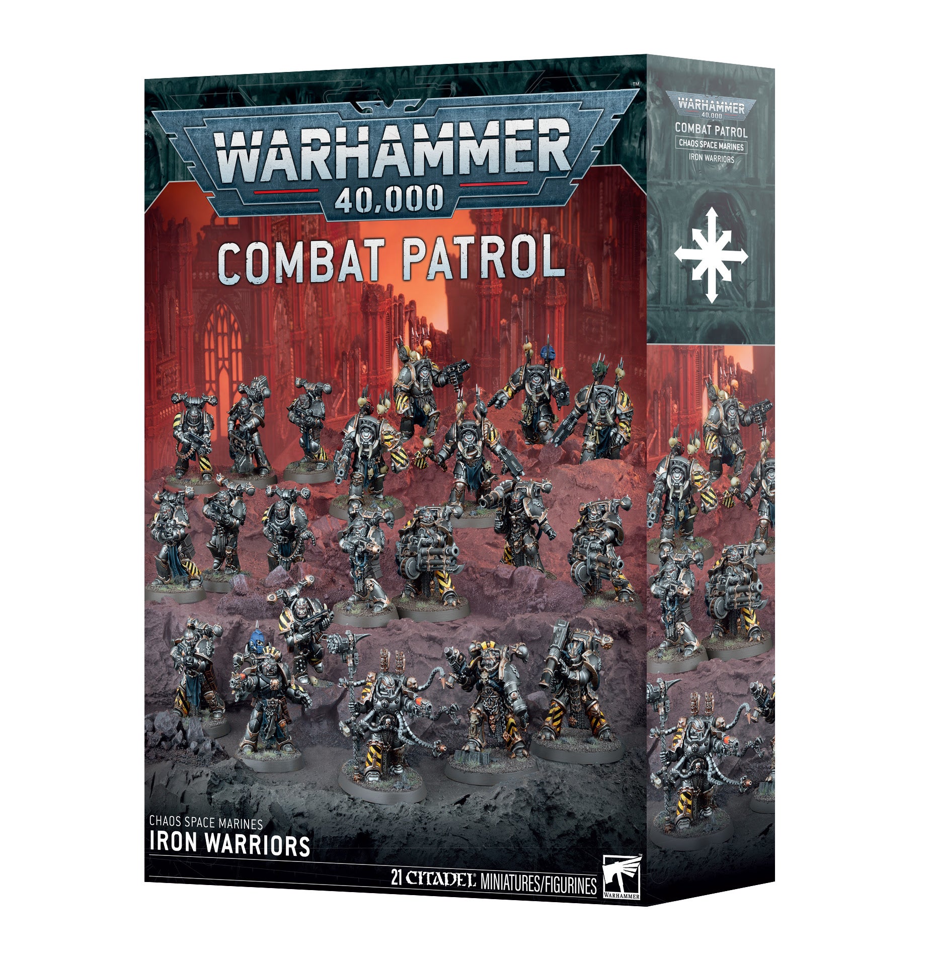 Warhammer 40K Chaos Space Marines Combat Patrol Iron Warriors - Preorder