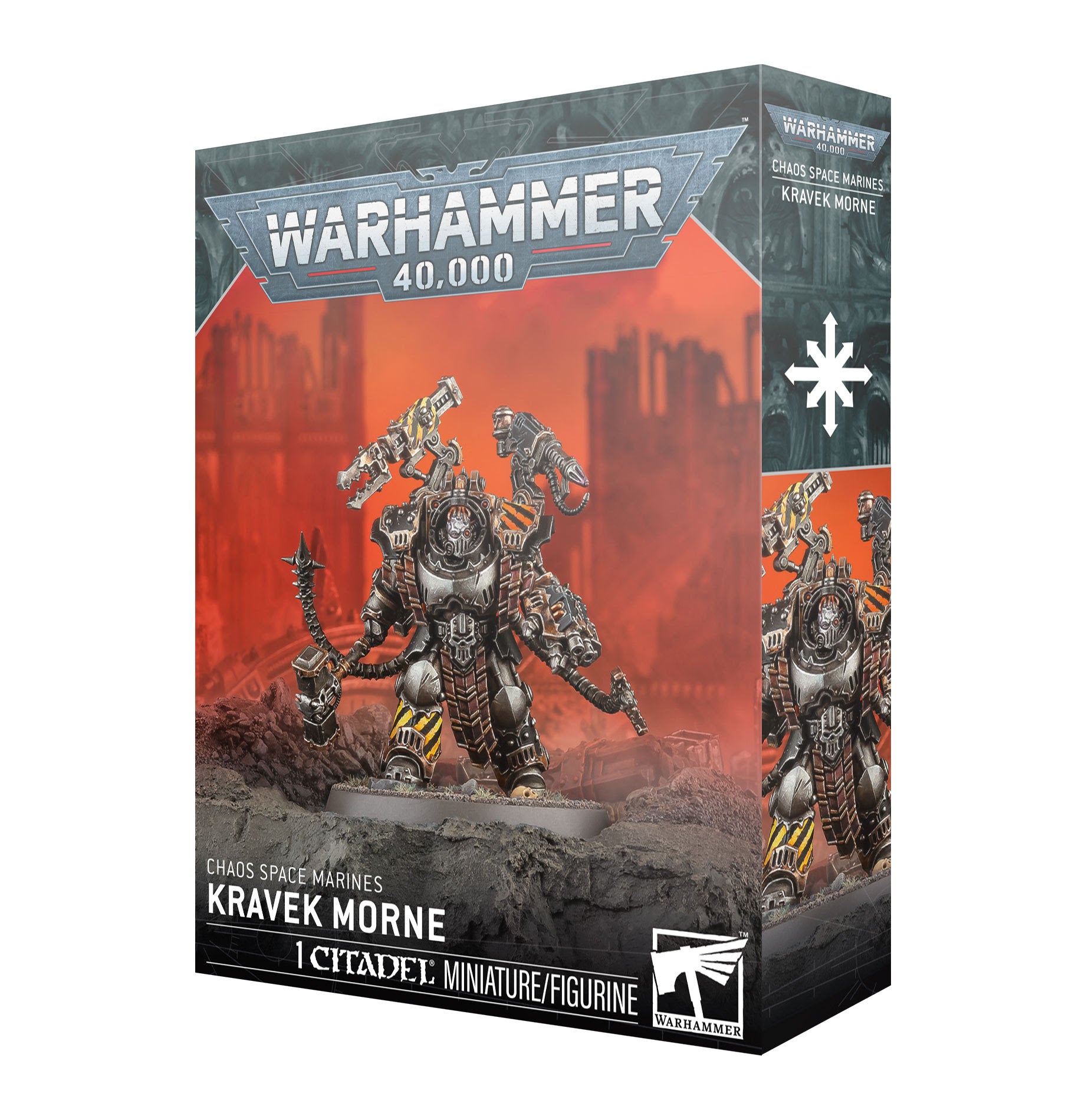 Warhammer 40K Chaos Space Marines Kravek Morne - Preorder