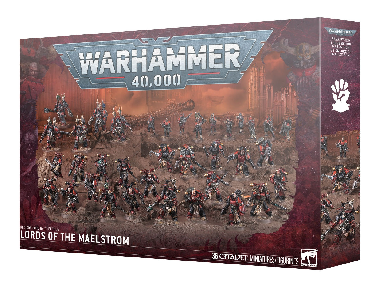 Warhammer 40k Red Corsairs Lords of the Maelstrom Battleforce - Preorder