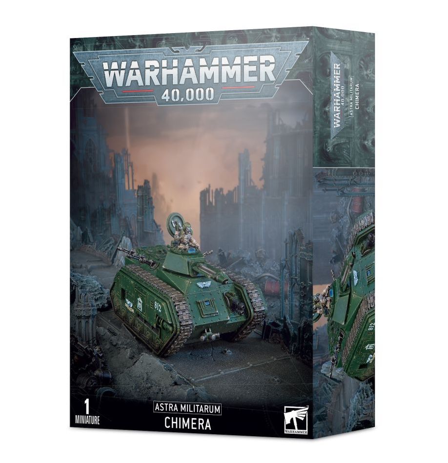 green astra militarum chimera battle tank 40k