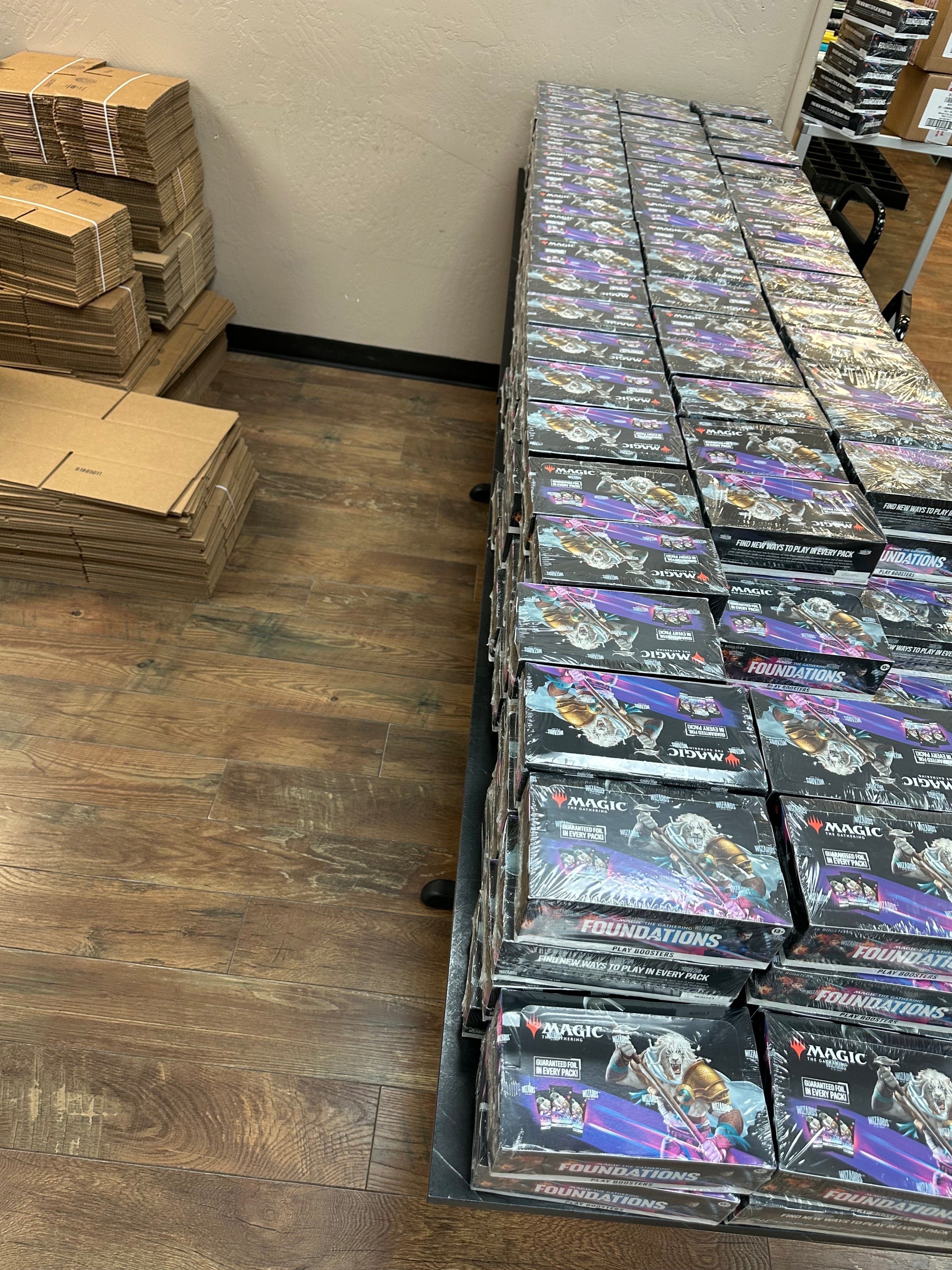 $99 Foundations Play Booster Boxes Flash Sale at Geekery Games