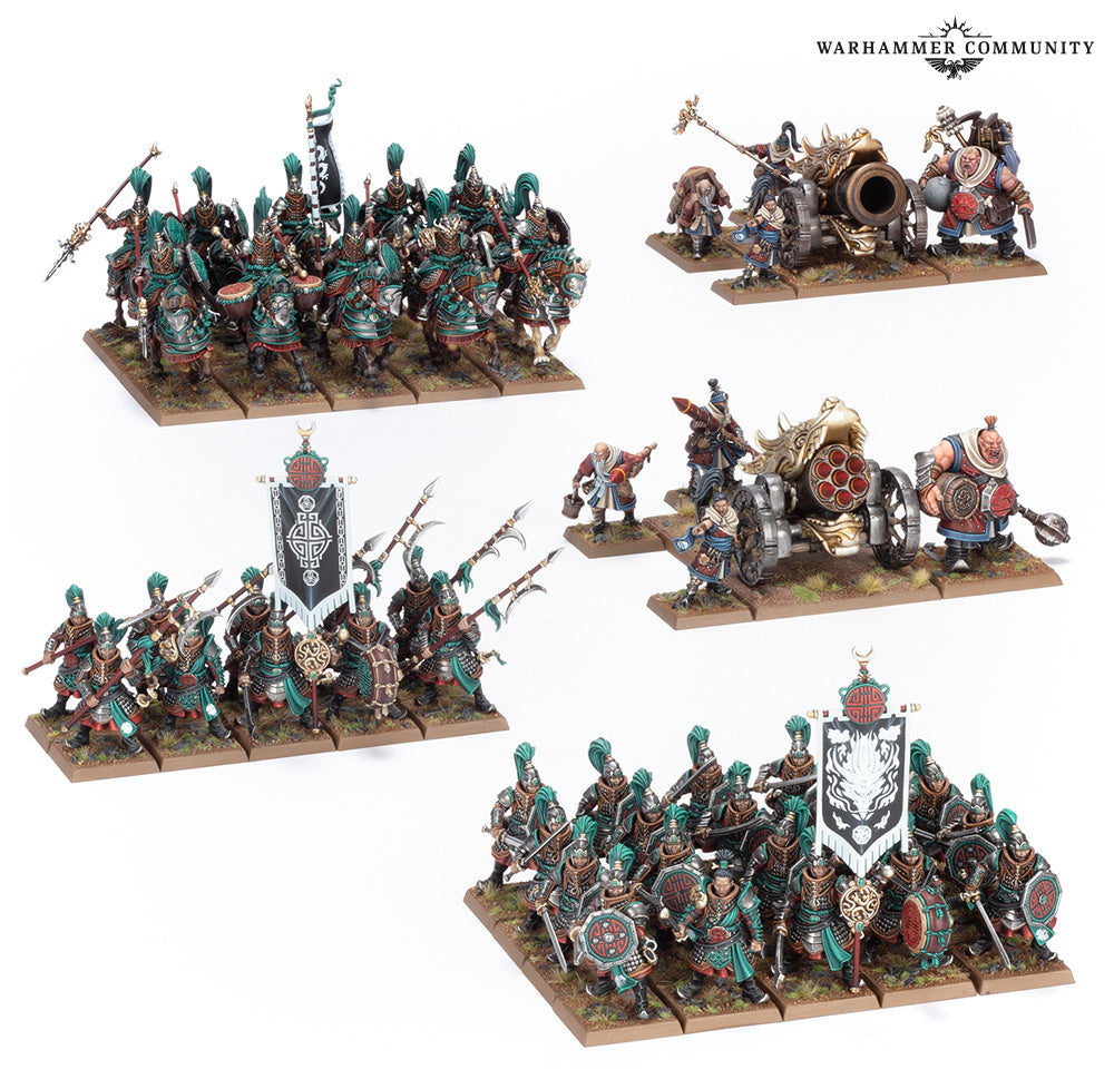 Preorder Warhammer The Old World Grand Cathay Battalion