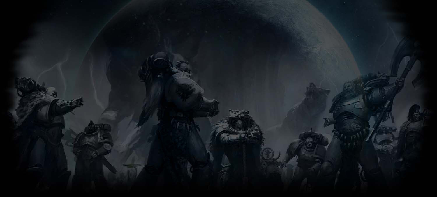 Preorder Warhammer 40K Space Wolves Arjac Rockfist