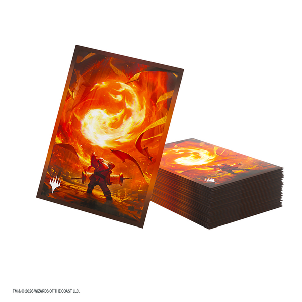Magic: The Gathering - Secrets of Strixhaven - Premium Art Sleeves - Mountain