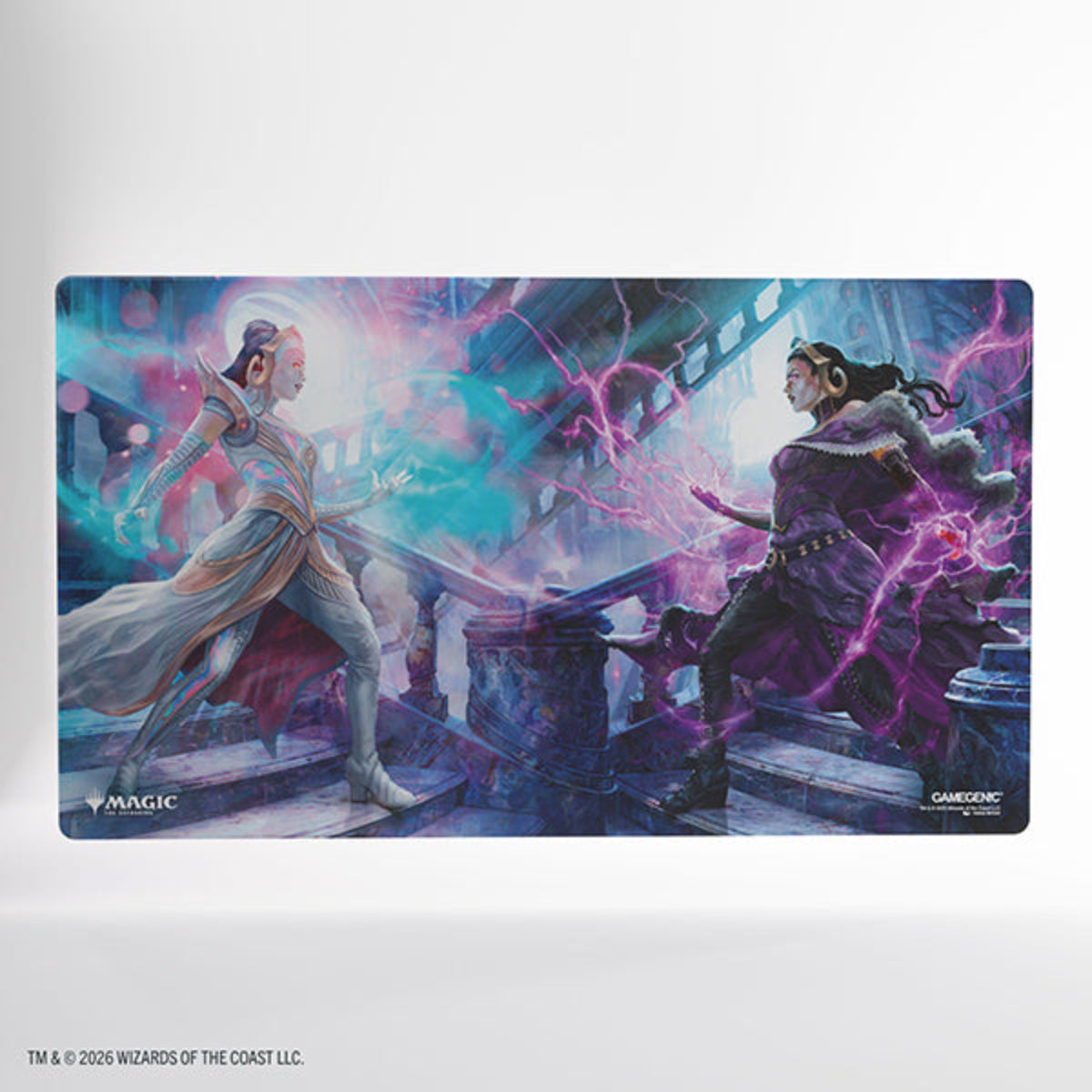 Reality Fracture Shiny Playmat - Liliana, Devoted Healer/Liliana, Callous Necromancer