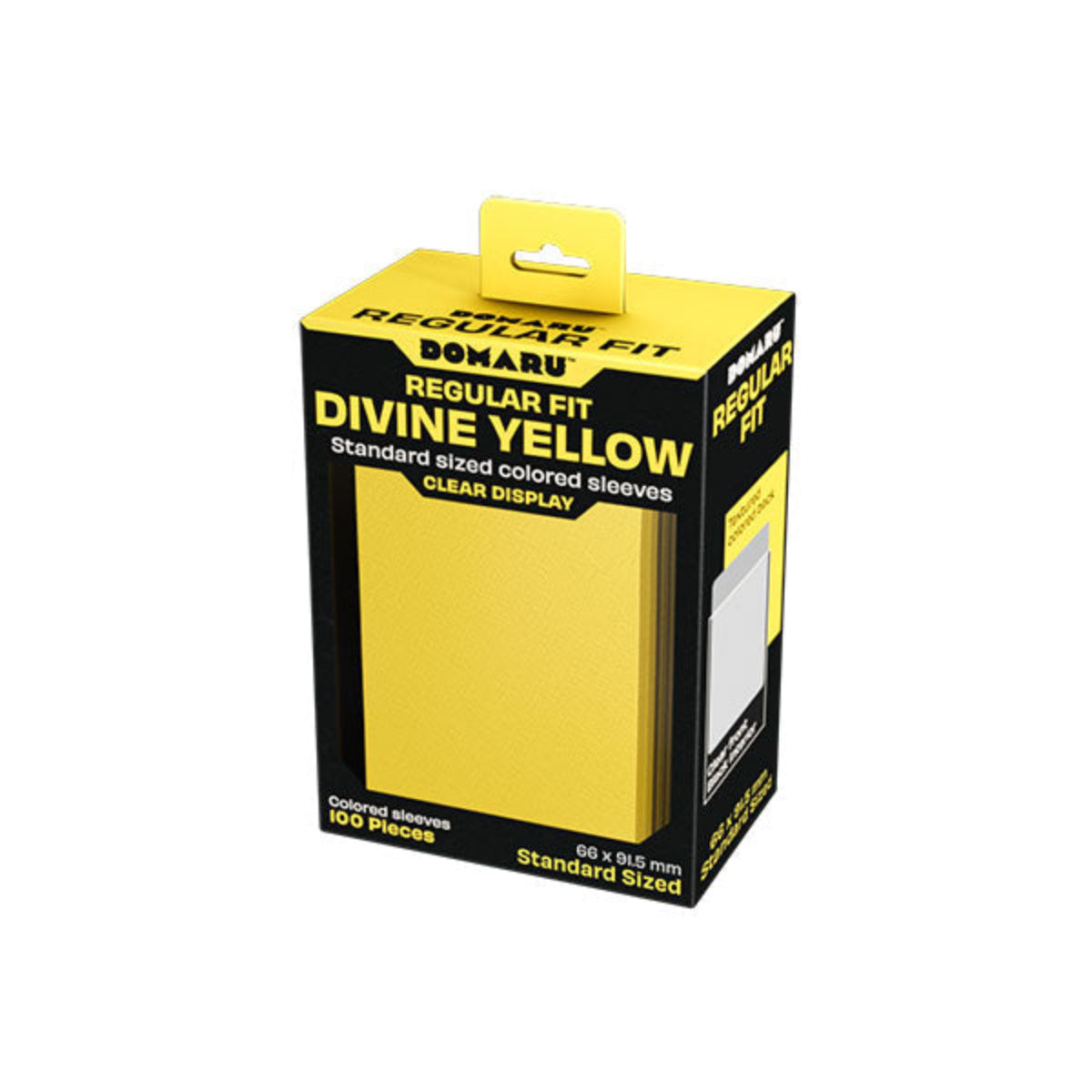 Domaru 100ct Standard Sleeves - Divine Yellow