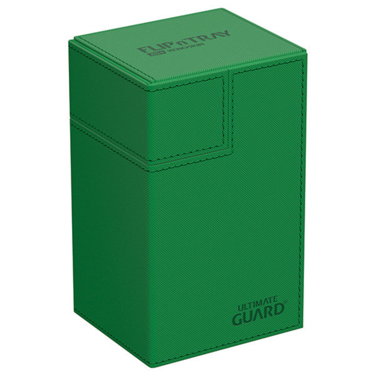 Ultimate Guard Flip n Tray 80 Green Xenoskin Deck Box