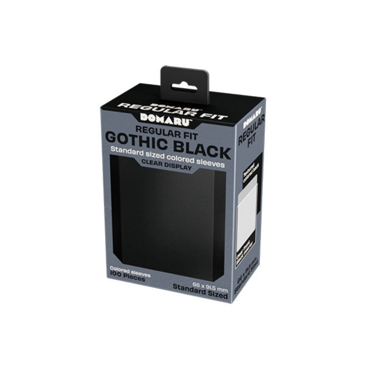 Domaru 100ct Standard Sleeves - Gothic Black