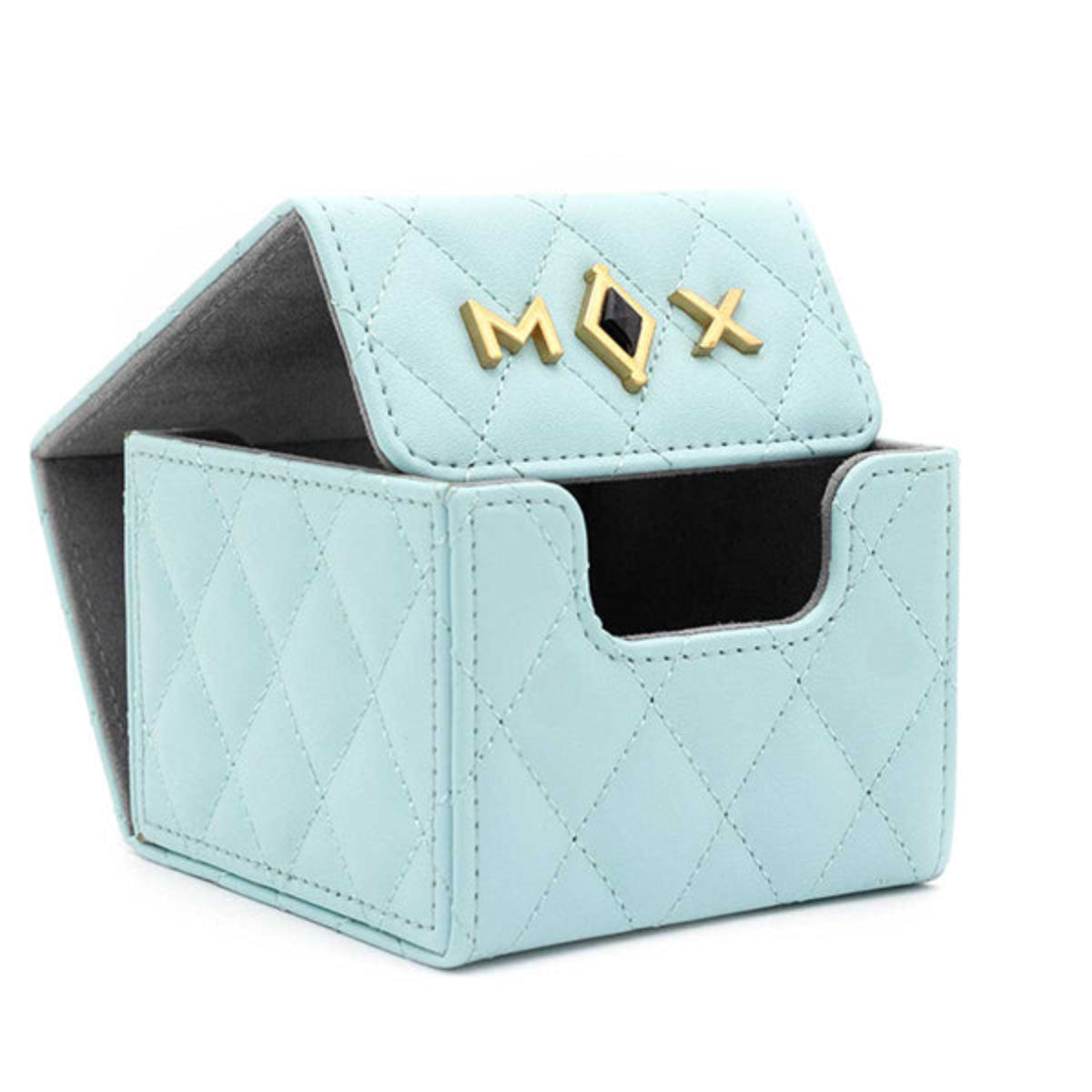 Mox Box 133 Card Deck Box - Blue
