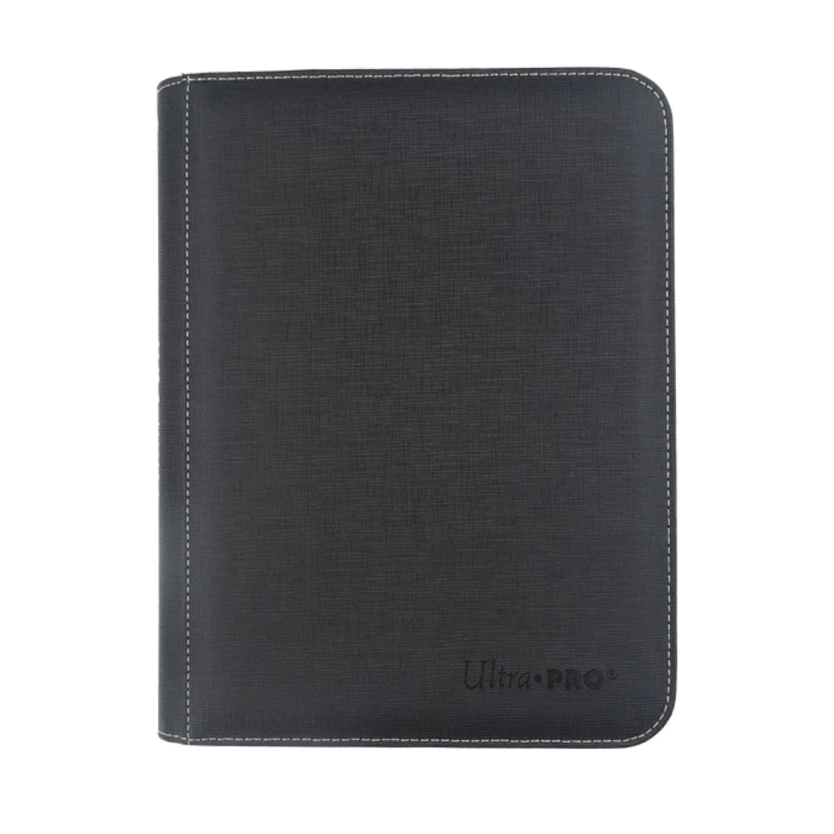Ultra Pro Black 4-Pocket 80 Toploader Card Binder Zip