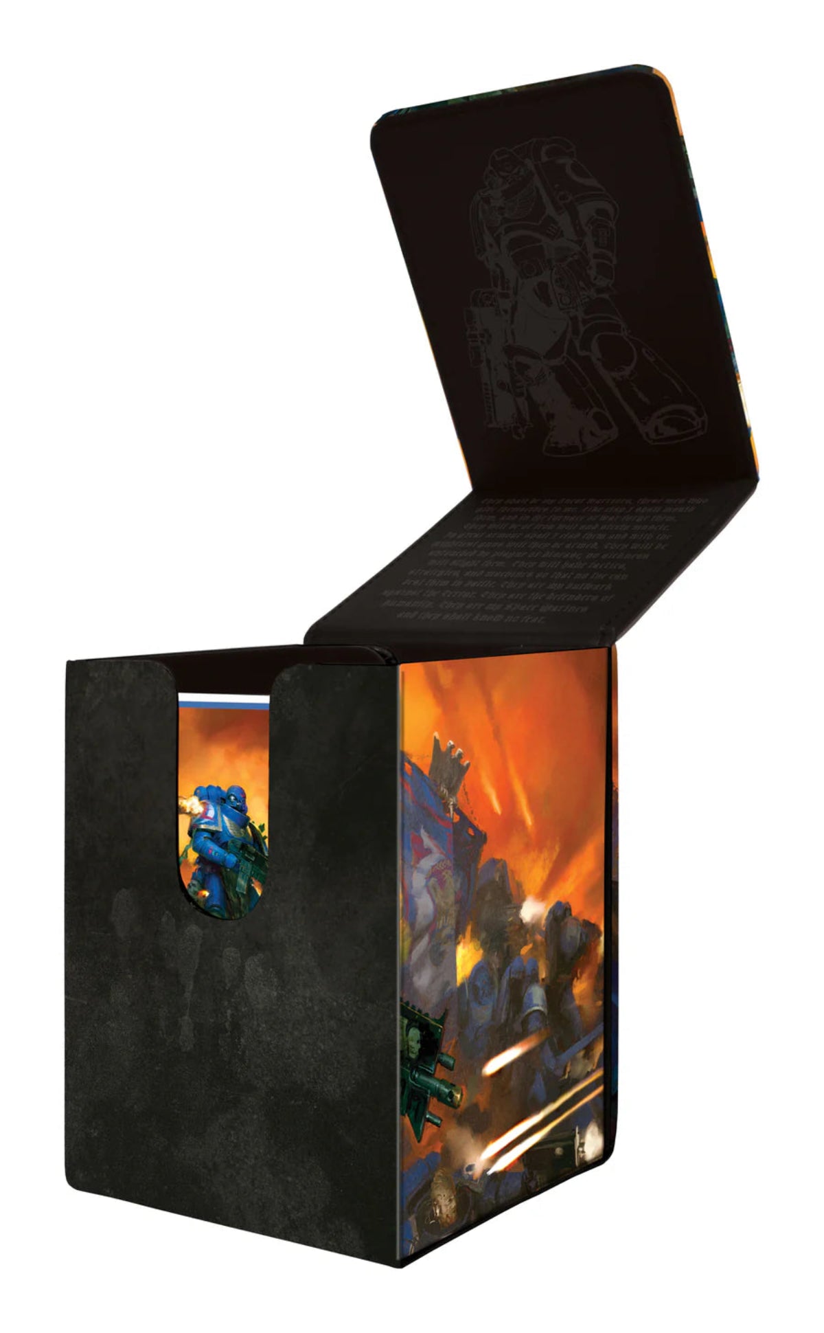 Warhammer 40K Space Marines Adeptus Astartes Alcove Flip 100 Deck Box