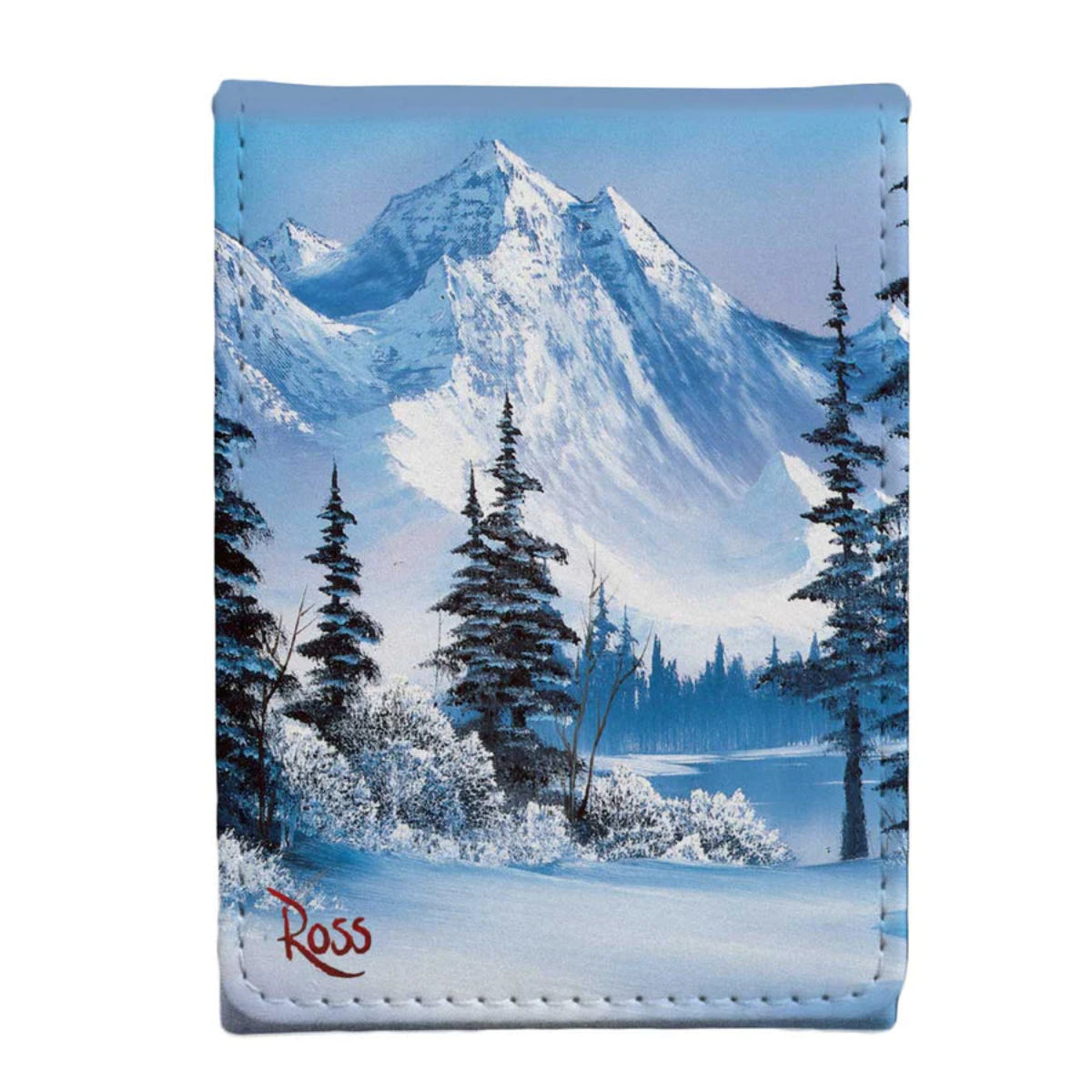 Bob Ross Winter Paradise Alcove Flip 100 Deck Box