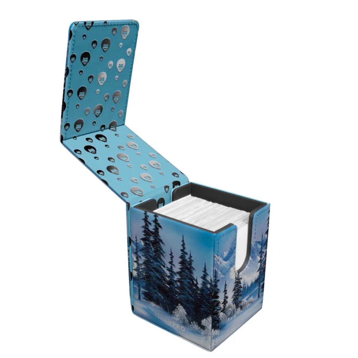Bob Ross Winter Paradise Alcove Flip 100 Deck Box
