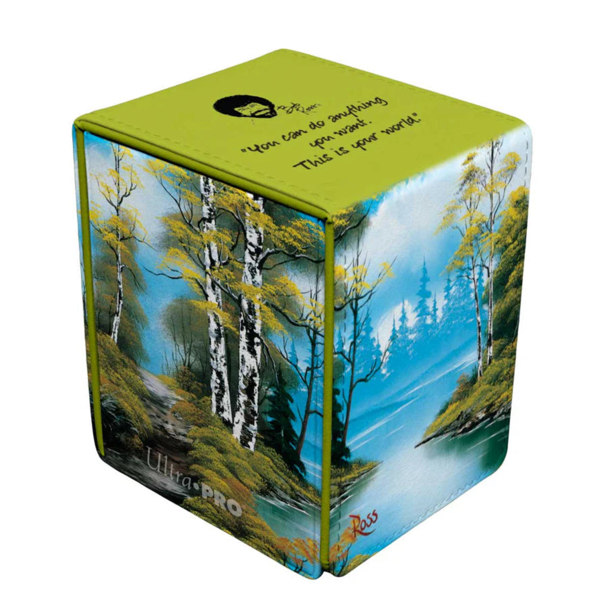 Bob Ross Lakeside Path Alcove Flip 100 Deck Box
