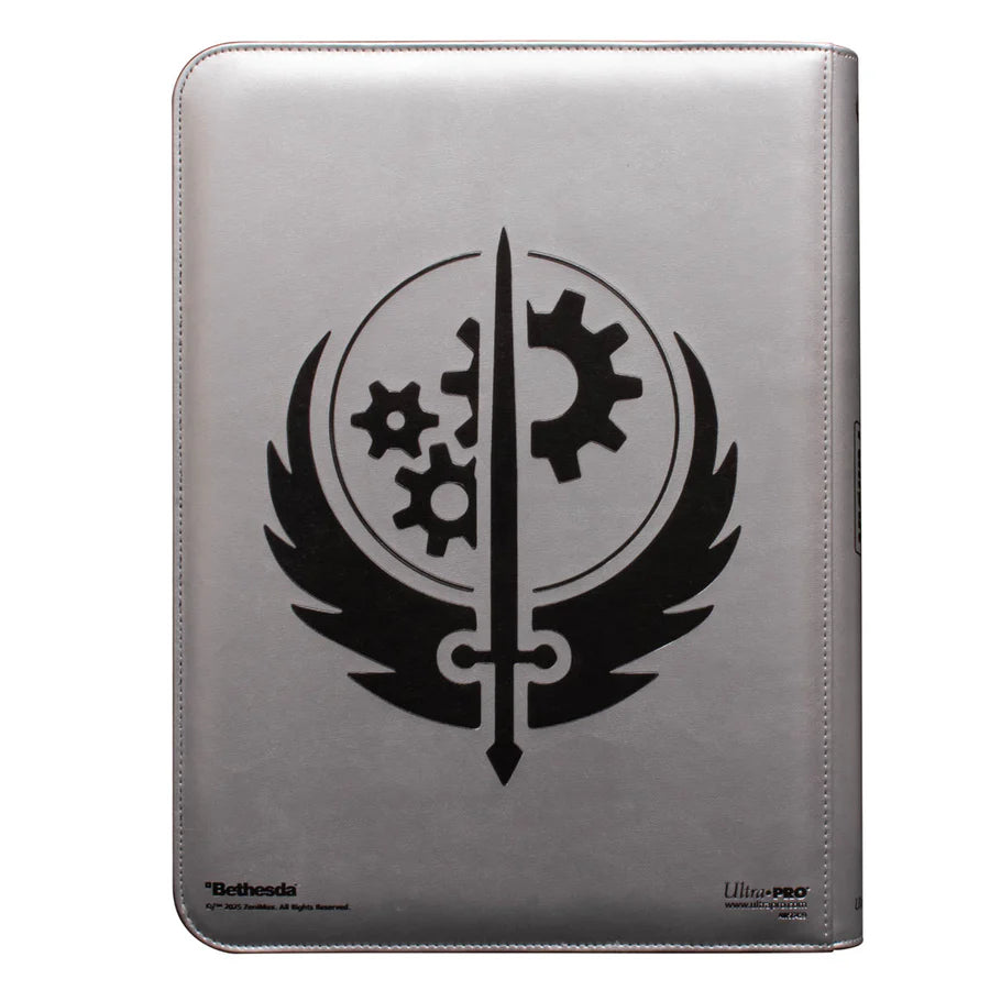 MTG Fallout Brotherhood of Steel 9 Pocket 360 Card Binder Zip MTG Fallout Brotherhood of Steel 9 Pocket 360 Card Binder Zip