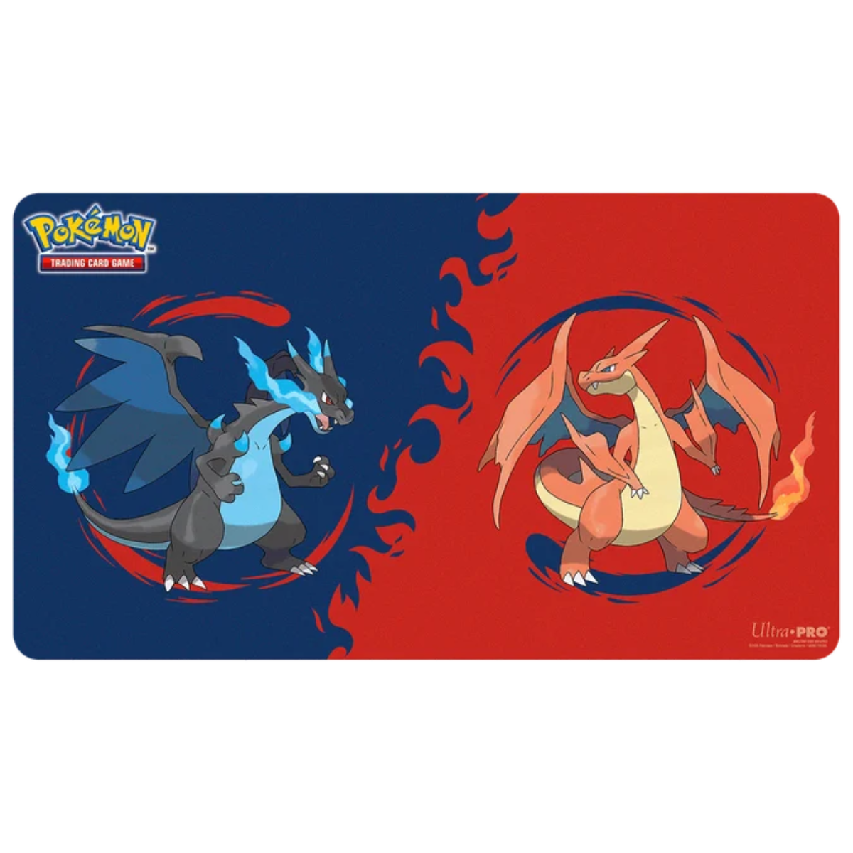 Mega Charizard X and Mega Charizard Y Playmat
