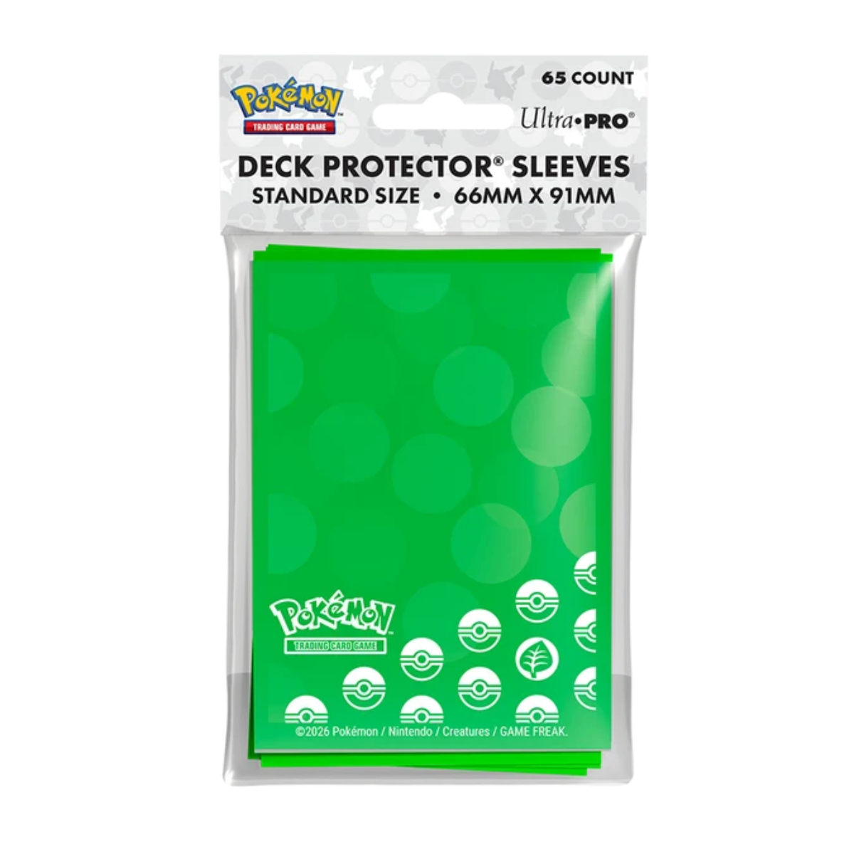Energy - Grass Type 65ct DECK PROTECTOR® Sleeves for Pokémon