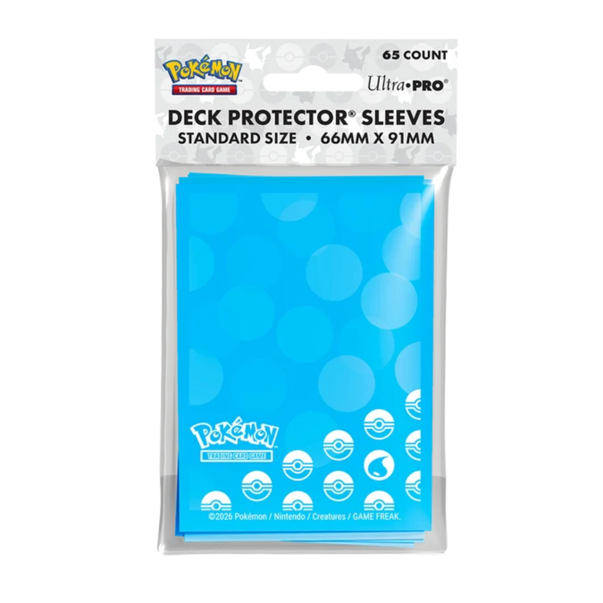 Energy - Water Type 65ct DECK PROTECTOR® Sleeves for Pokémon