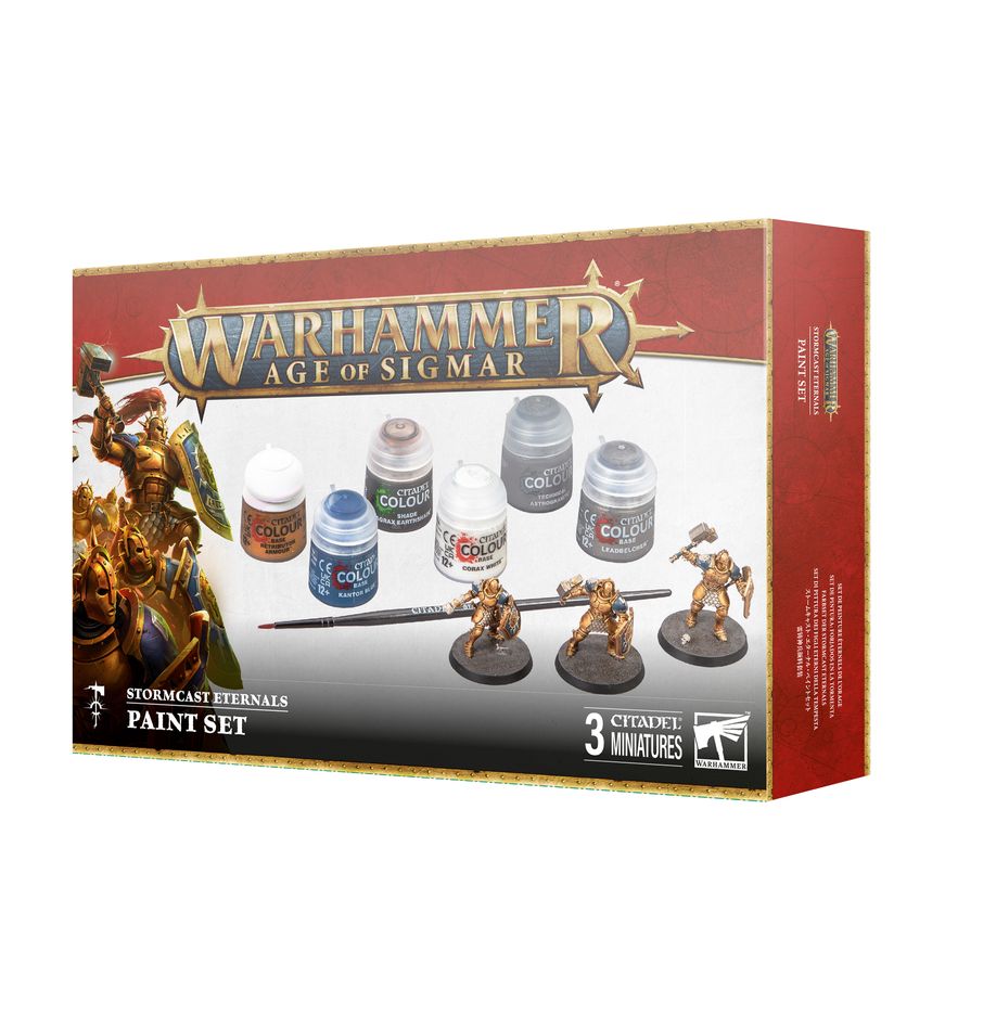 Warhammer AoS Stormcast Eternals Paint Set