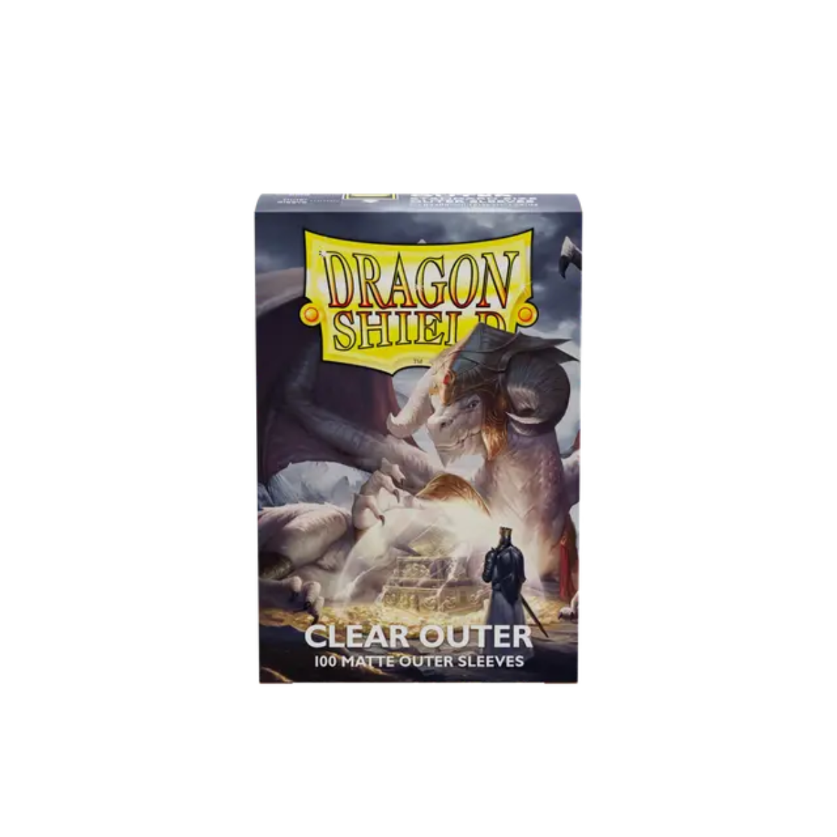 Dragon Shield Game Sleeves 100ct - Matte Clear Outer Standard