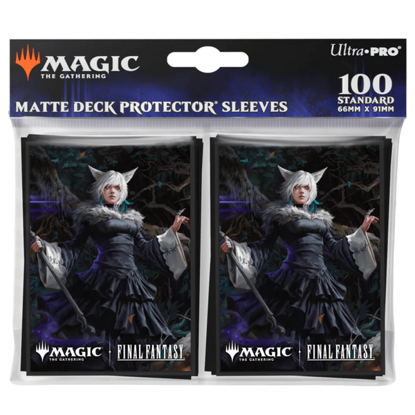 mtg final fantasy standard decks Ultra Pro Final Fantasy Deck Protector Sleeves (100ct) Y'shtola Night's Blessed