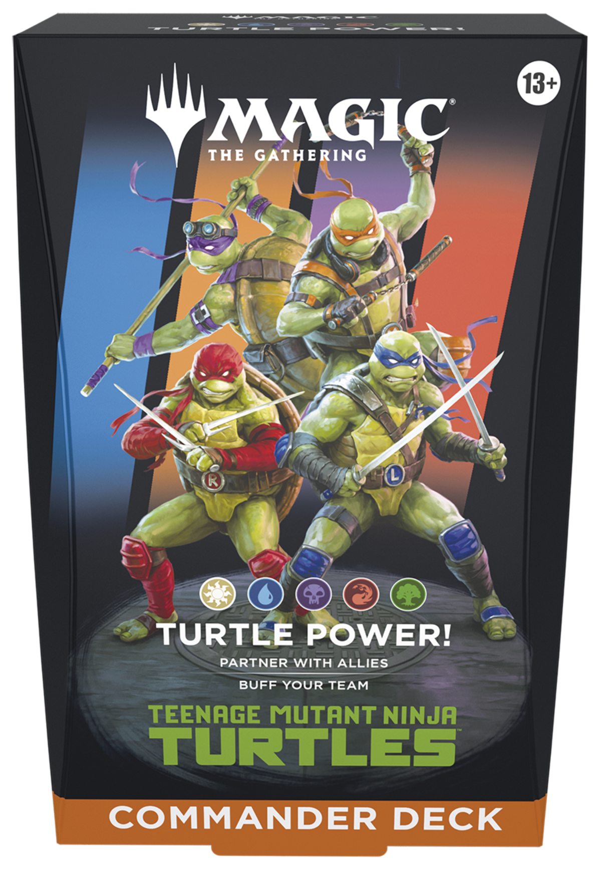 Teenage Mutant Ninja Turtles: Turtle Power Commander Deck - Preorder