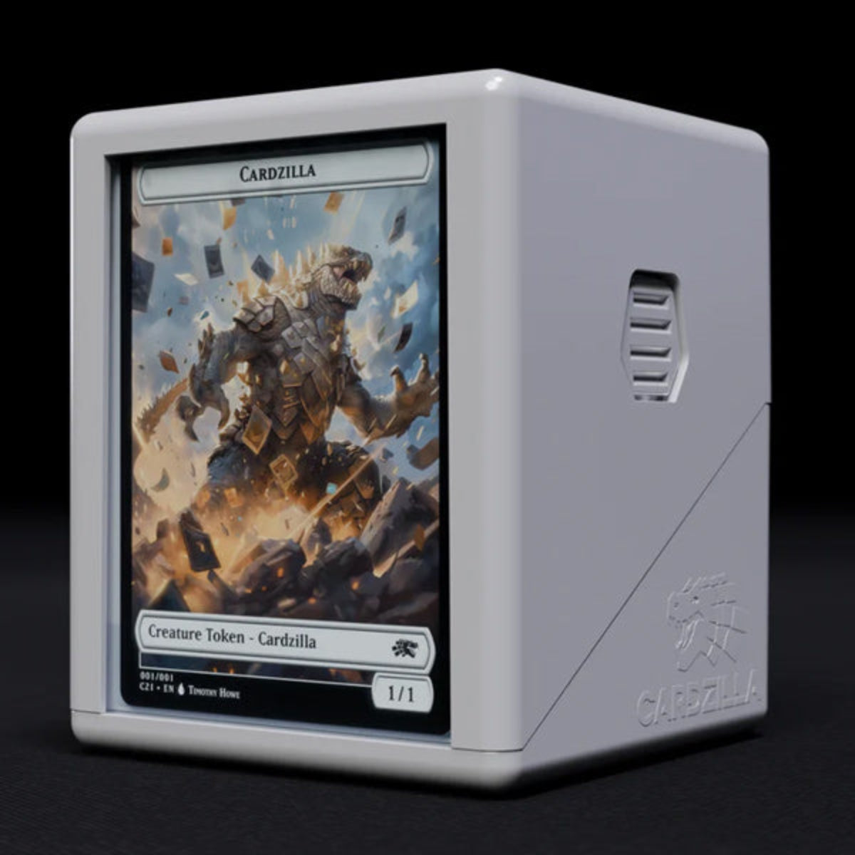 Cardzilla Showcase 100 Deck Box - White