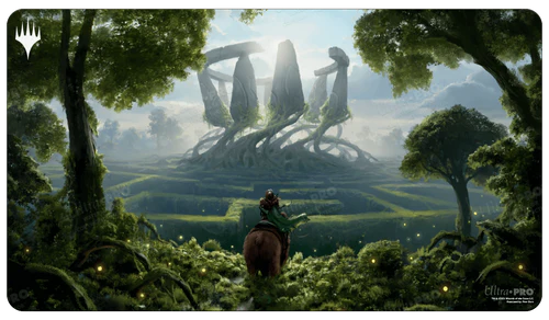 Wilds of Eldraine Virtue of Strength Standard Gaming Playmat for Magic: The Gathering