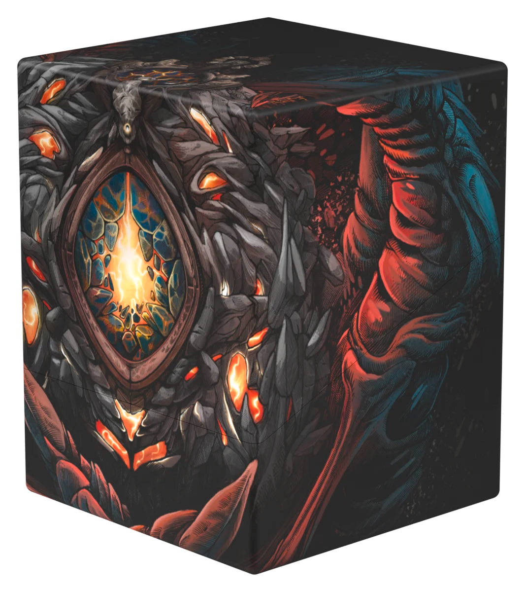 Ultimate Guard Tarkir Dragonstorm Mox Jasper 100+ RTE Boulder Deck Box