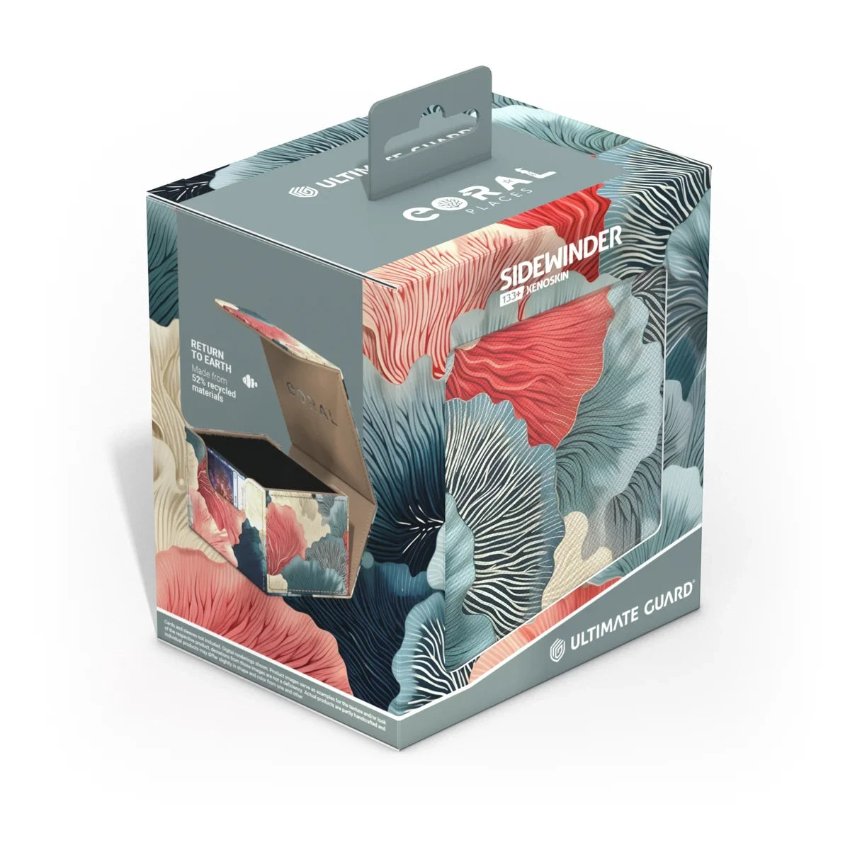 Coral Places Reef Flowers Sidewinder 133 Deck Box