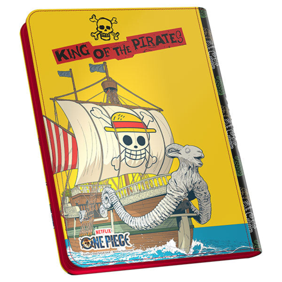 one piece binder for cards One Piece Crew Zipfolio 360 Card Binder