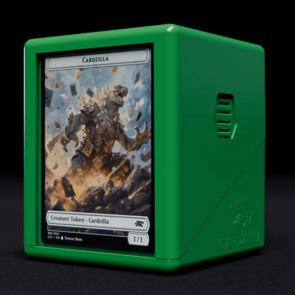 Cardzilla Showcase 100 Deck Box - Green