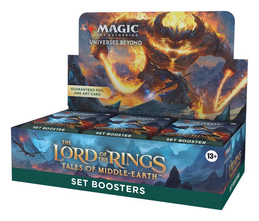 Lord of the Rings - Set Booster Display