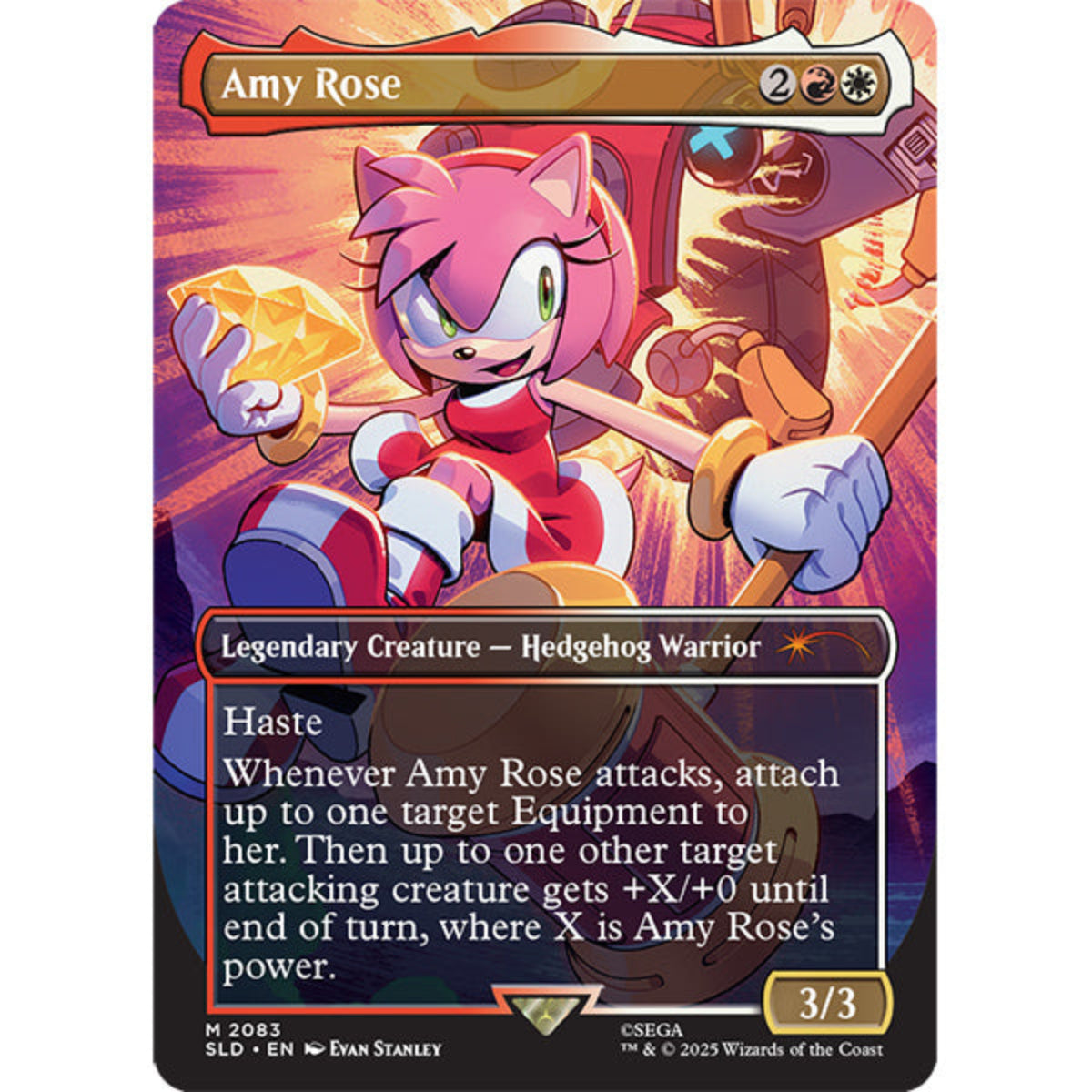MTG Secret Lair X Sonic the Hedgehog Friends and Foes - Nonfoil