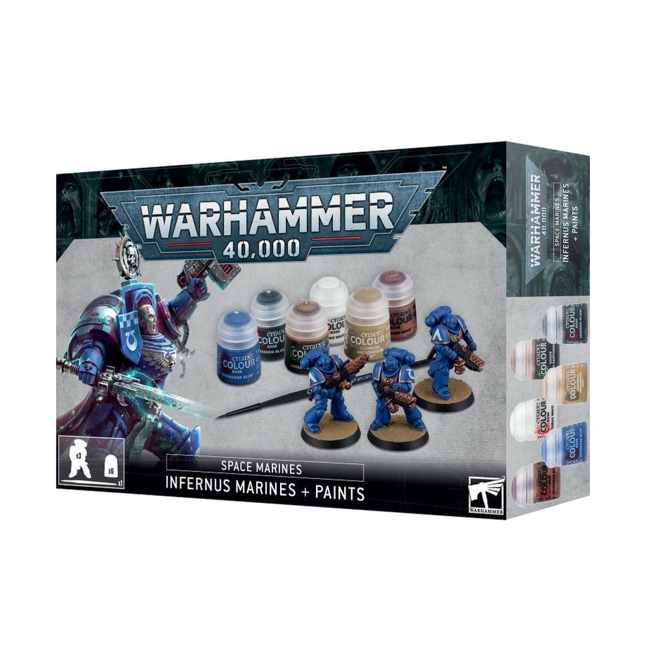 Warhammer 40K Infernus Marines Paints Set