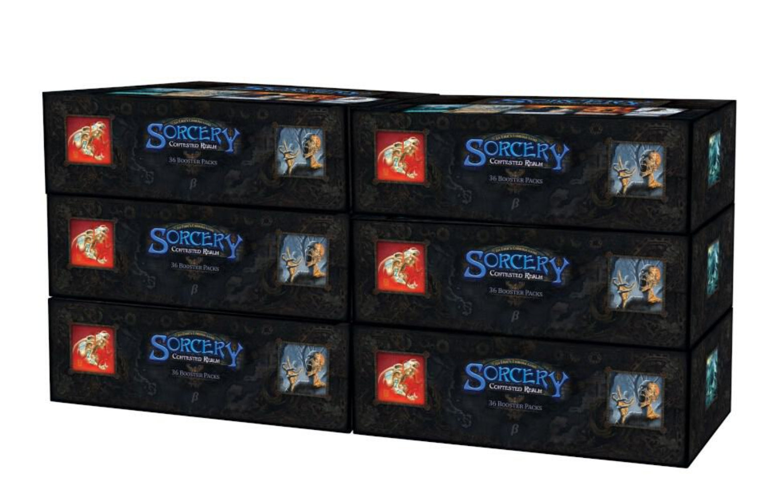 Sorcery Contested Realm Beta Booster Case (6 Boxes)