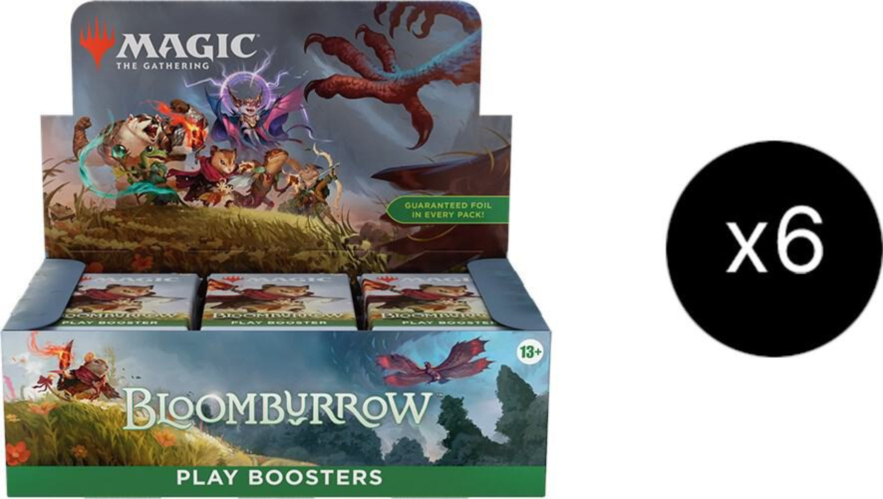 Bloomburrow Play Booster Case (6 Boxes)