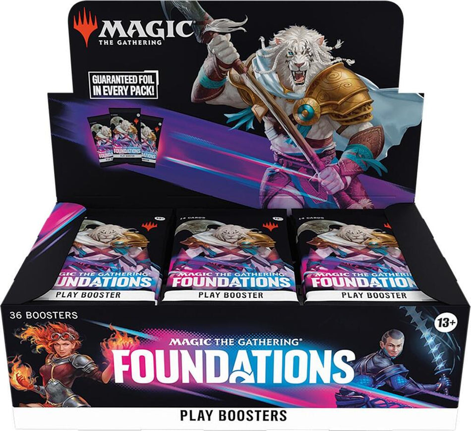 Foundations Play Booster Display - Available Now