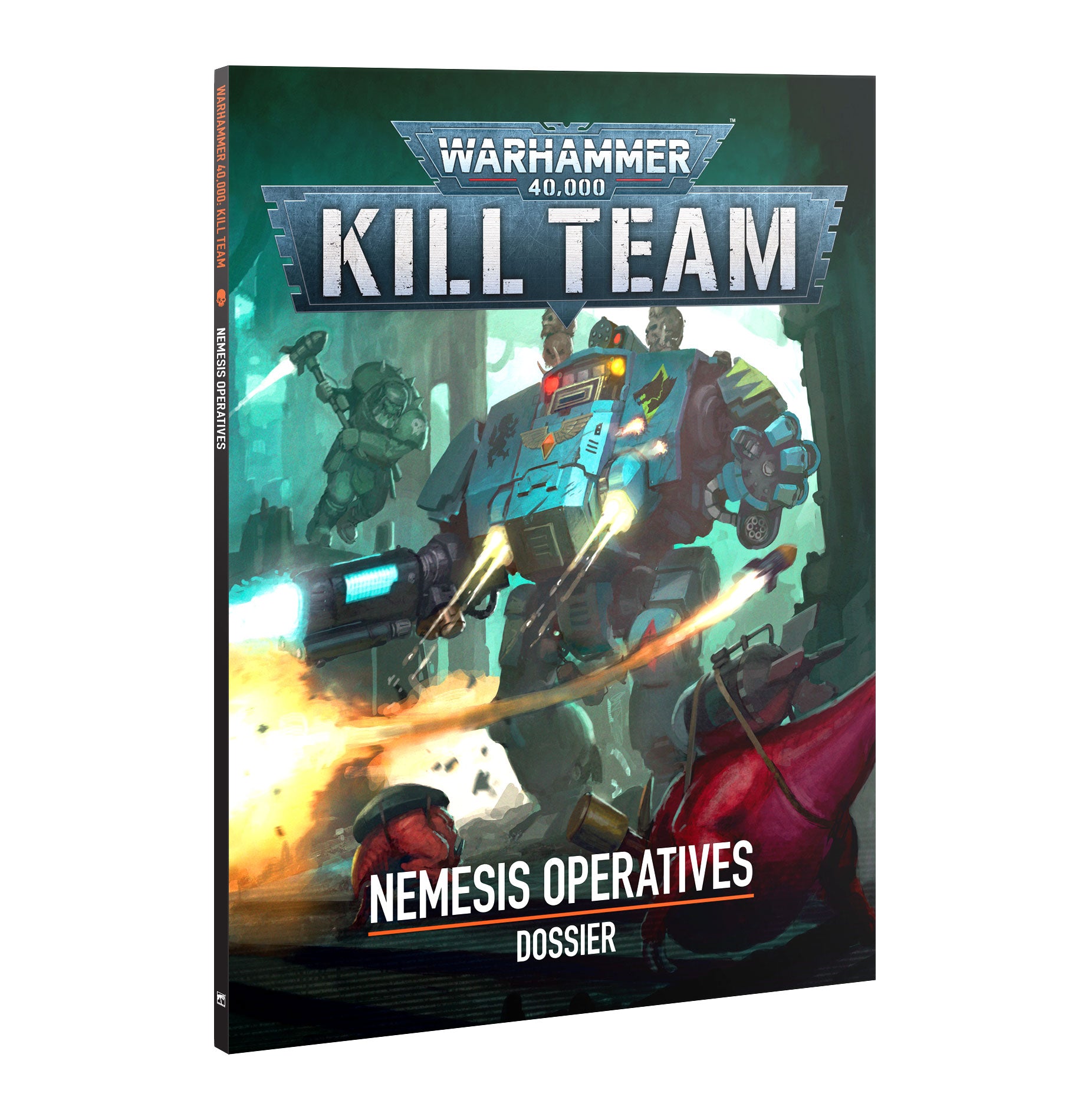 Warhammer 40K Kill Team Nemesis Operatives Hardback Book