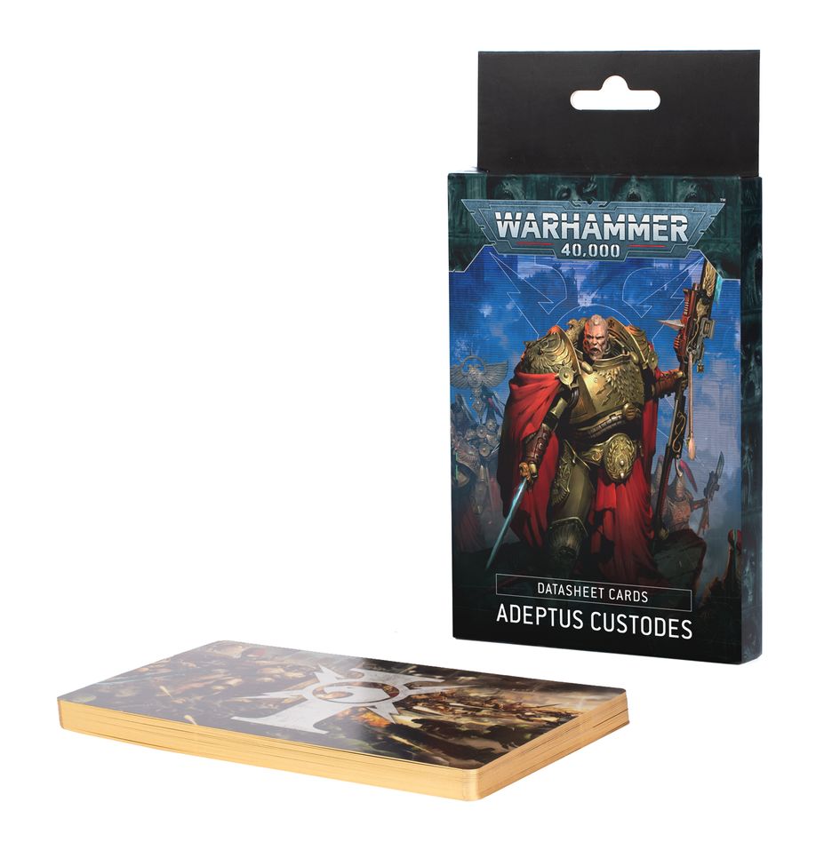 Warhammer 40k: Adeptus Custodes Datasheet Cards