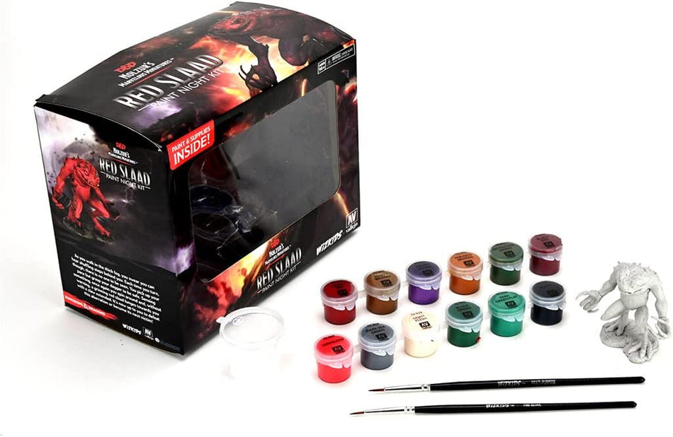 Dungeons & Dragons Nolzur's Marvelous Miniatures: Paint Night Kit #3 - Red Slaad