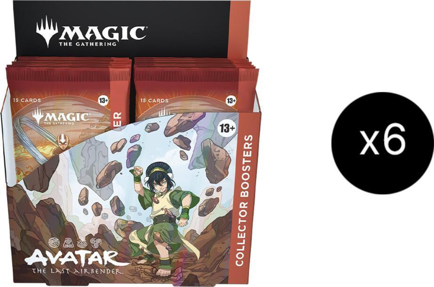 Avatar The Last Airbender Collector Booster Case (6 Boxes)