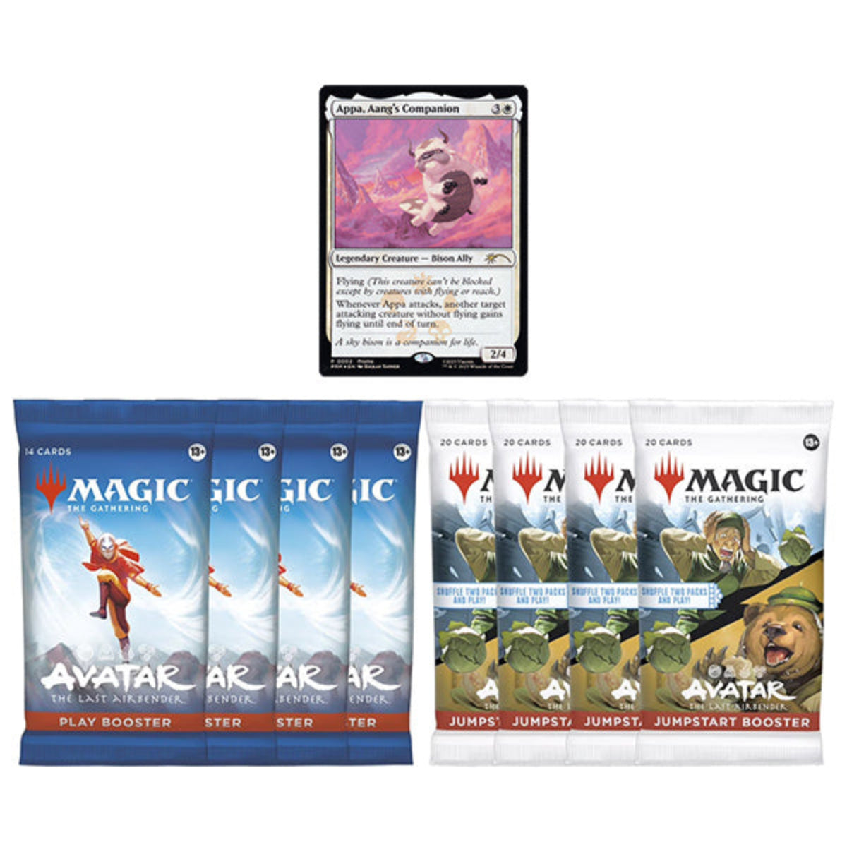Avatar the Last Airbender Jumpstart & Play Booster Battle Box